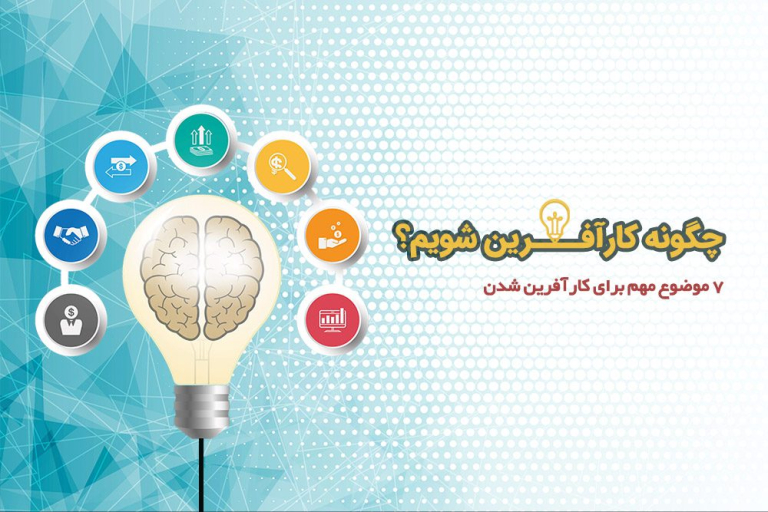 اینفوگرافیک چگونه کارآفرین شویم